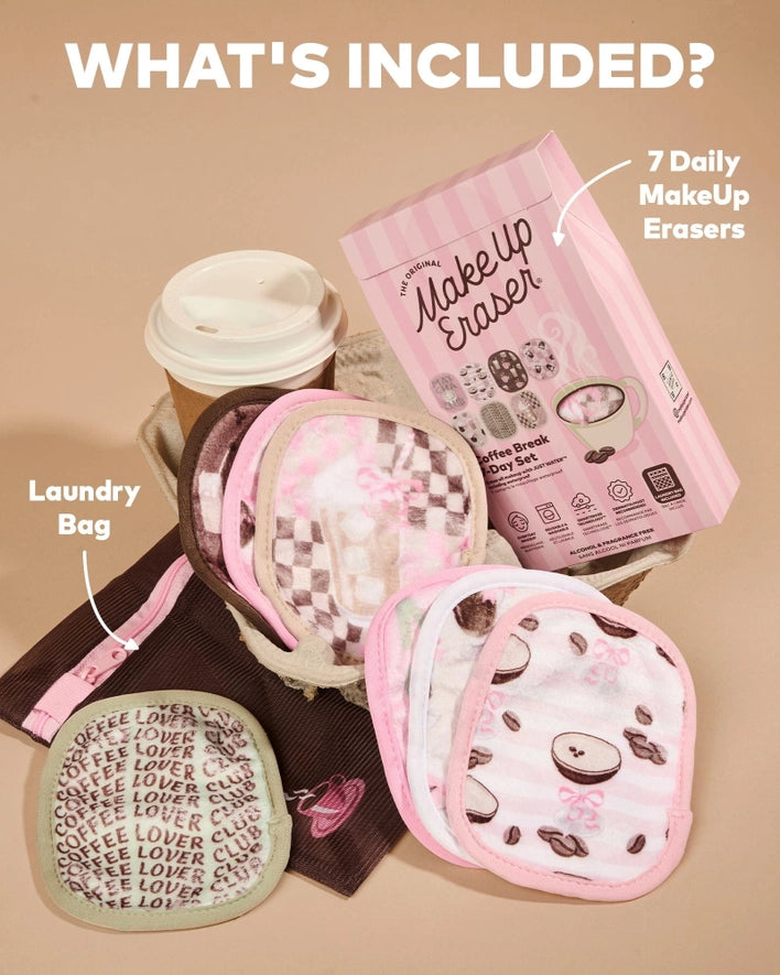 Coffee Break 7 Day Set By Makeup Eraser