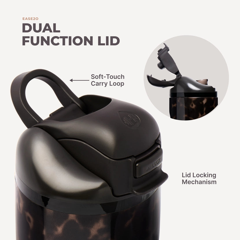 Mocha Tortoise HydroJug 24 oz Ease2o