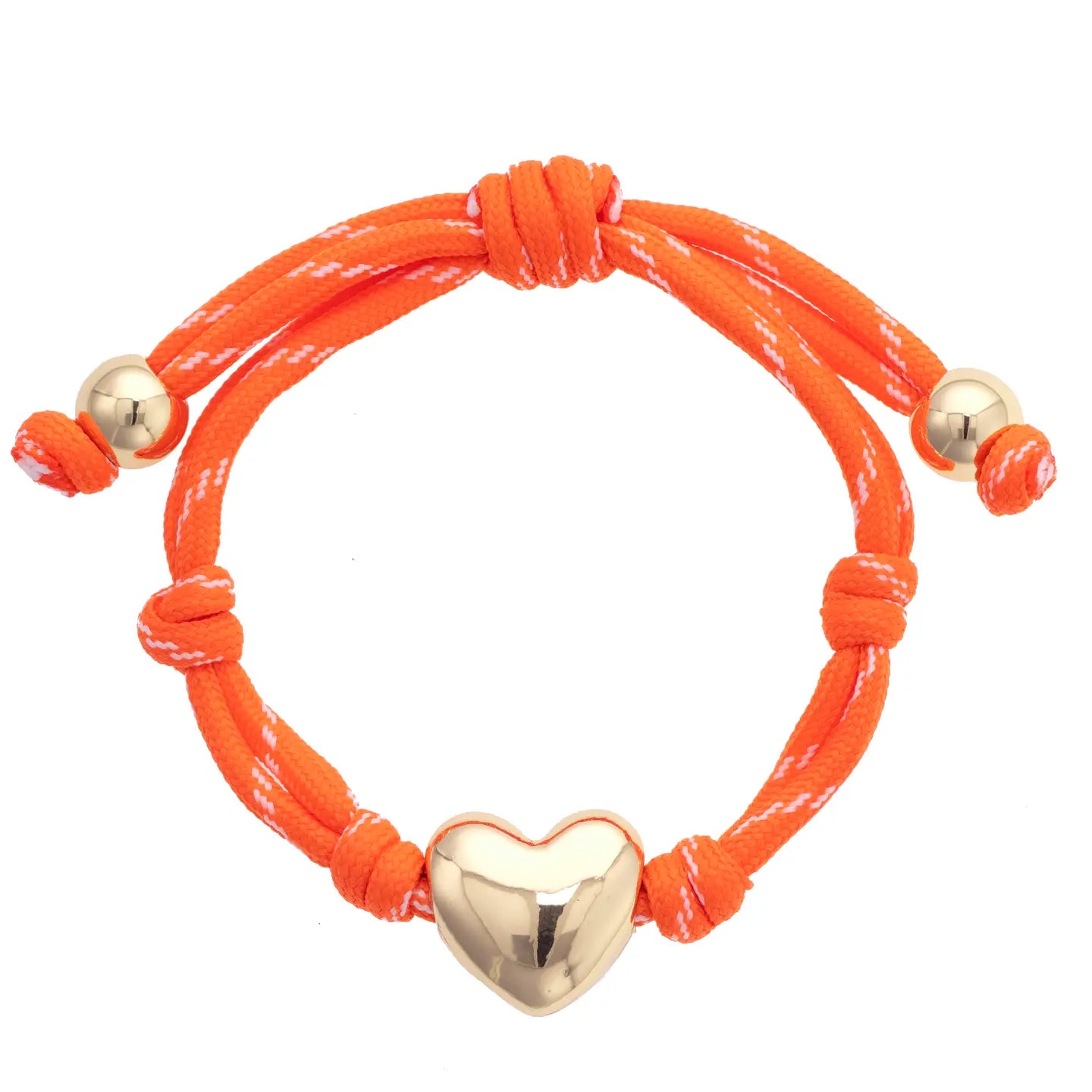 Blaine Puffy Heart Paracord Bracelet