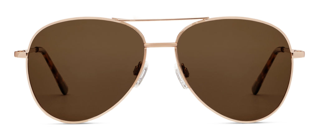 Peepers Ultraviolet Polarized Sunglasses in Gold