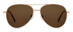 Peepers Ultraviolet Polarized Sunglasses in Gold