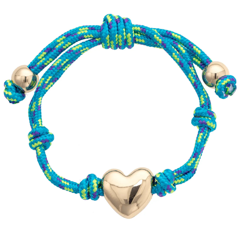 Blaine Puffy Heart Paracord Bracelet
