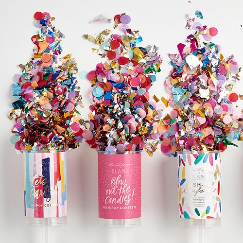 Let's Party Confetti Popper