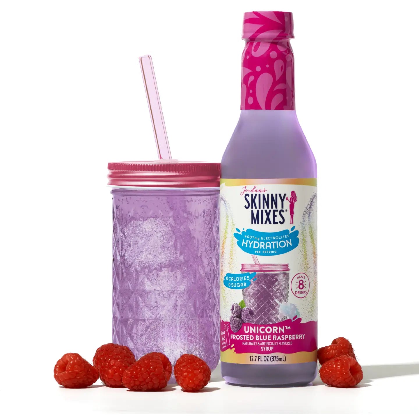Hydration Syrup with Electrolytes Sugar Free Skinny Mixes