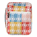 Vintage Squares Quilted Bible Cover