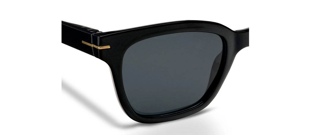 Peepers Sandy Polarized Sunglasses in Black