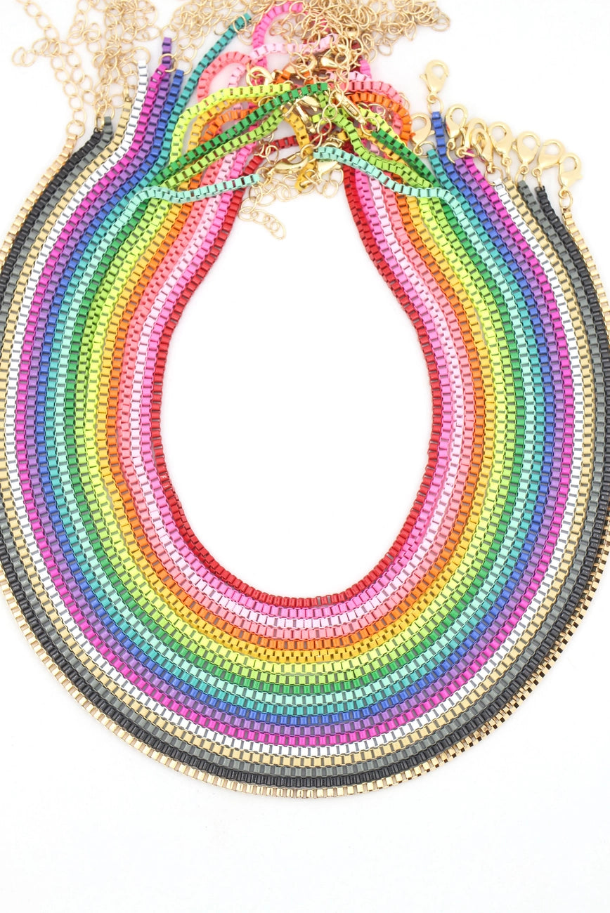Color Pop Chain Necklace