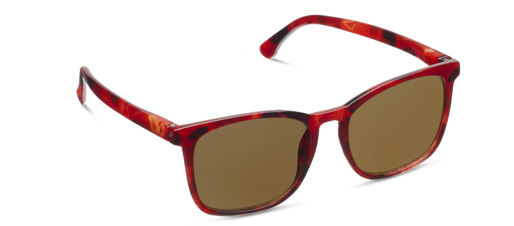 Peepers Mateo Polarized Sunglasses in Fire Tortoise
