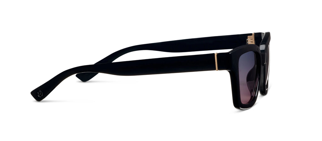 Peepers Myrtle Polarized Sunglasses in Black