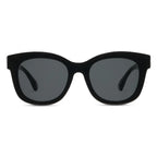 Peepers Center Stage Polarized Sunglasses in Black