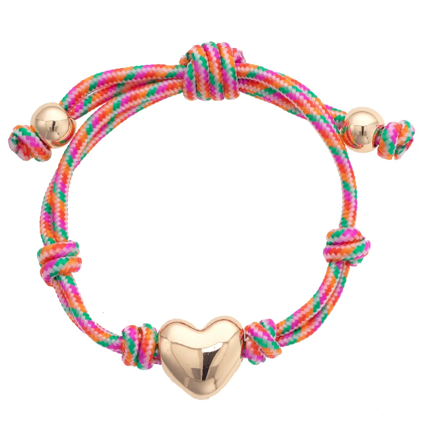 Blaine Puffy Heart Paracord Bracelet