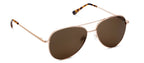 Peepers Ultraviolet Polarized Sunglasses in Gold