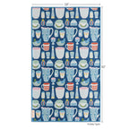Vintage Glass Microfiber Towel