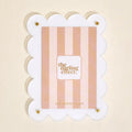 Mini Acrylic Magnetic Frame in White