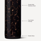 Mocha Tortoise HydroJug 24 oz Ease2o
