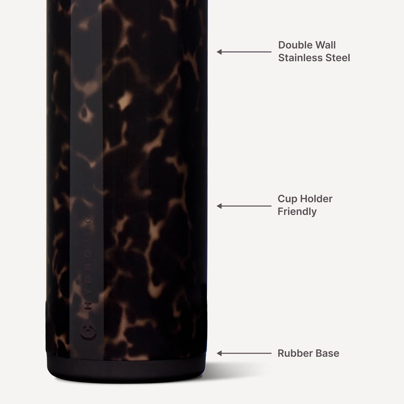 Mocha Tortoise HydroJug 24 oz Ease2o