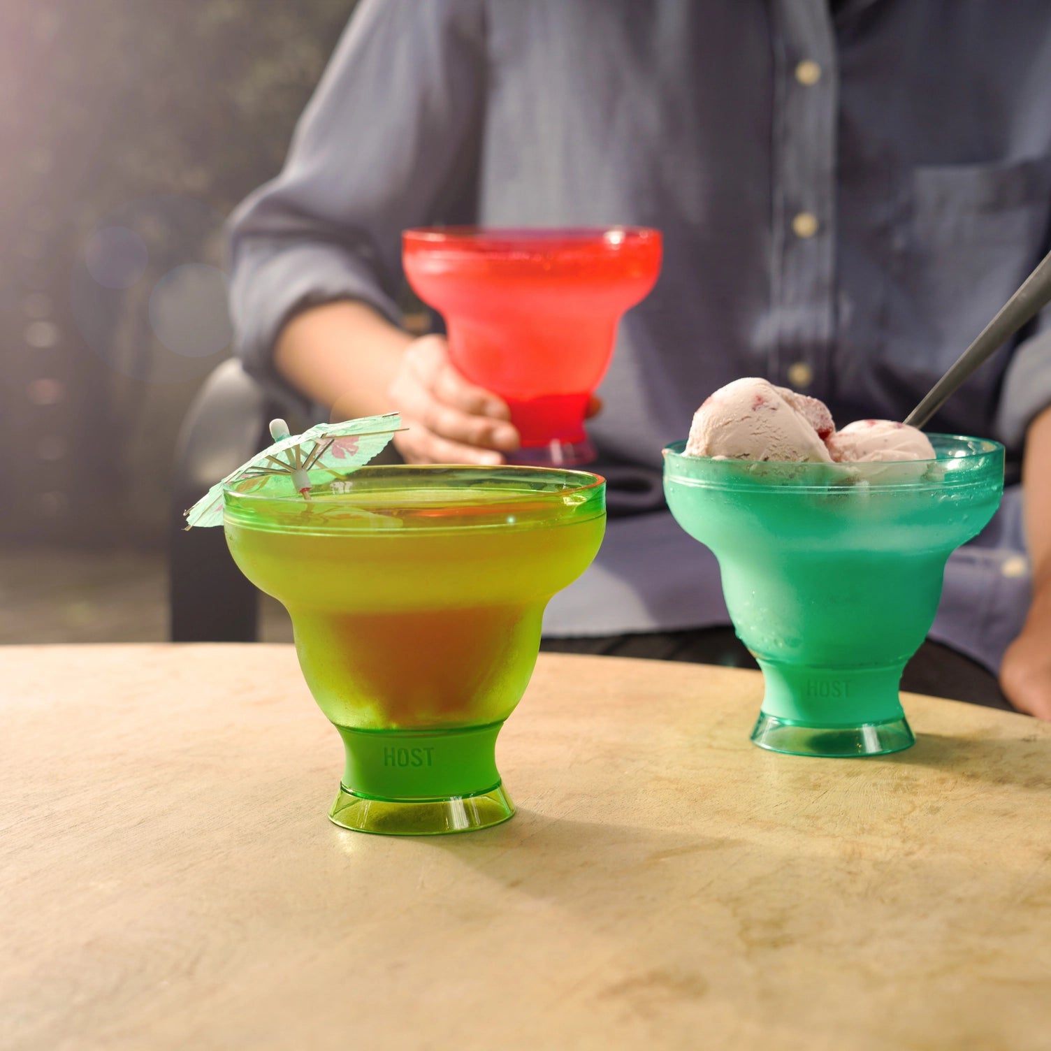 Host Margarita Freeze Cooling Cups