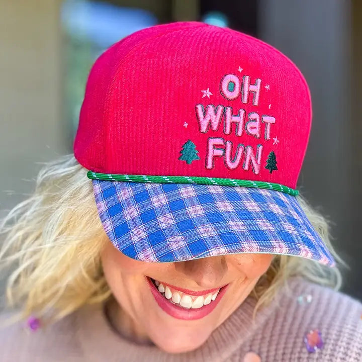 Oh What Fun Trucker Hat