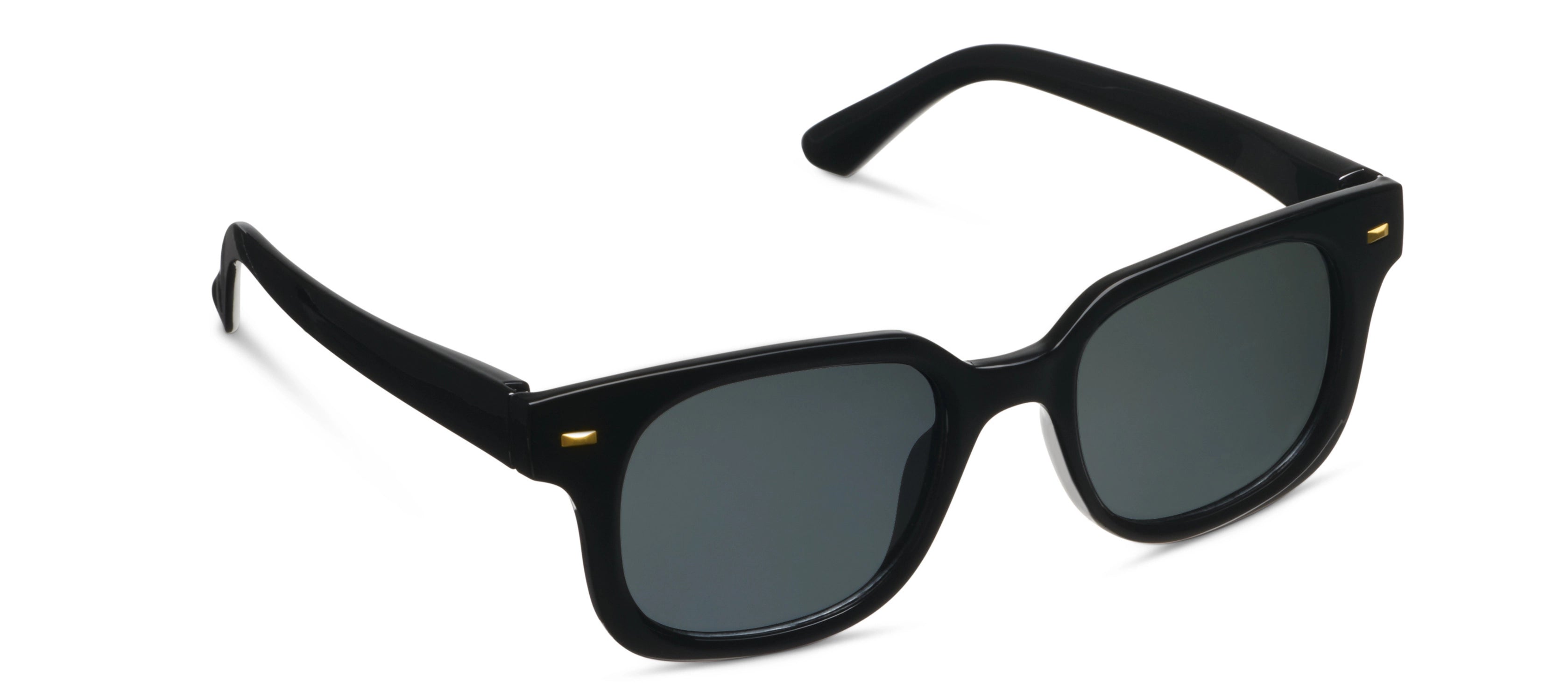 Peepers Clubhouse Polarized Sunglasses in Black