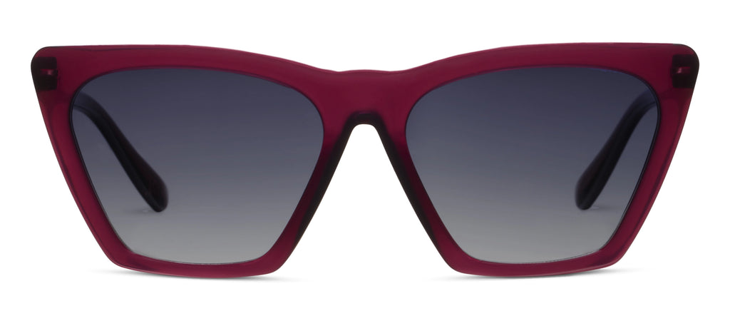 Peepers Fiji Polarized Sunglasses in Dark Cherry