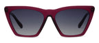 Peepers Fiji Polarized Sunglasses in Dark Cherry