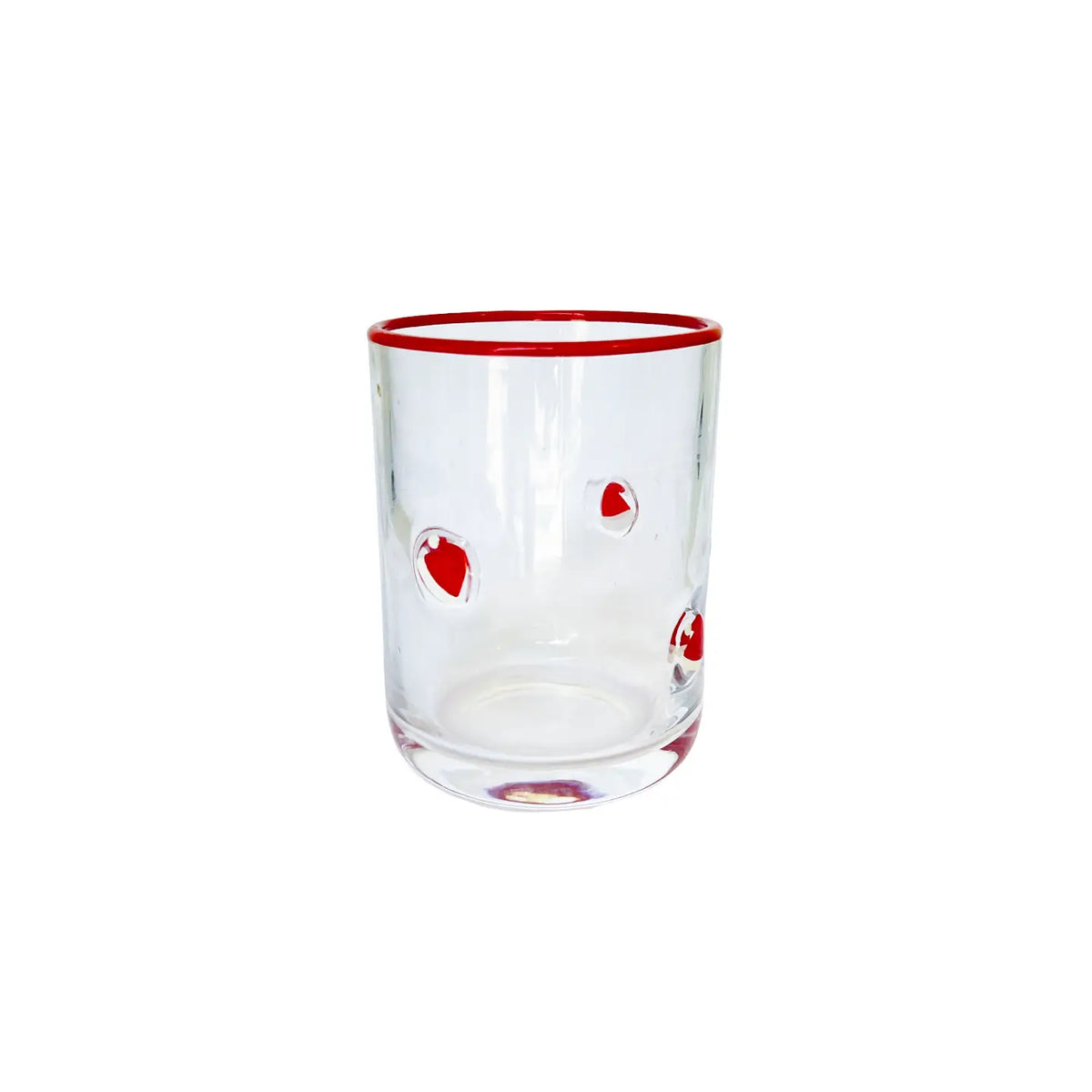 Santa Baby Christmas Drinking Glass