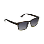 Peepers Shasta Polarized Sunglasses in Green Ombre Horn