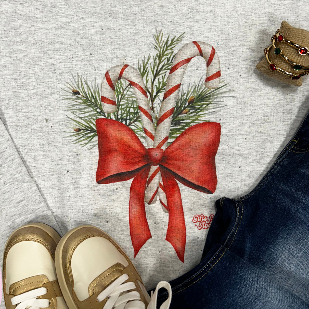Candy Cane Sweatshirt