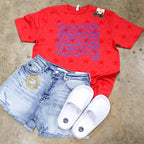 Wavy Star Mascot Spirit Tee