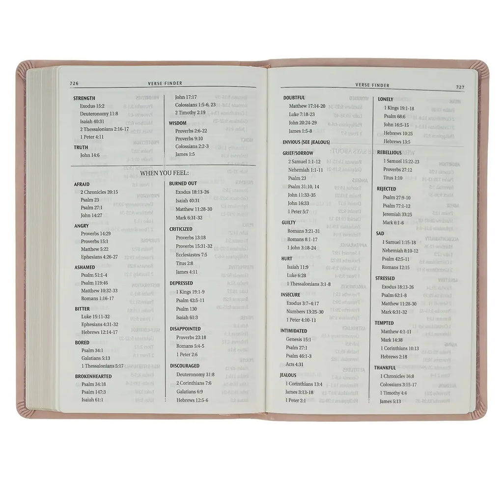 King Bible Version Gift Edition Blush Pink