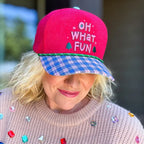 Oh What Fun Trucker Hat