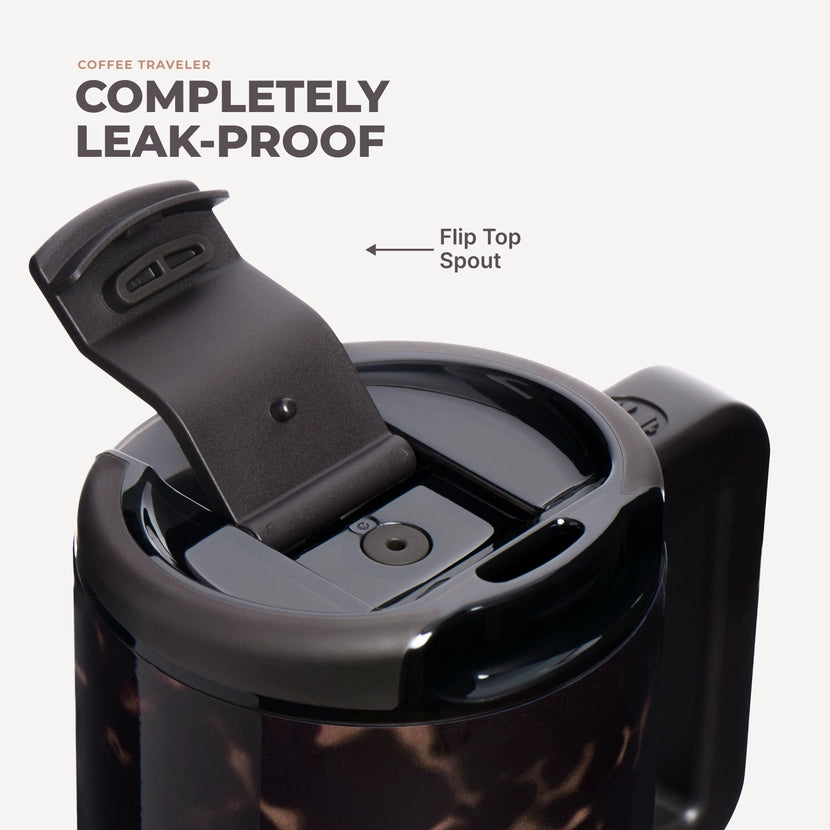 Mocha Tortoise HydroJug 20 oz Traveler Coffee Mug