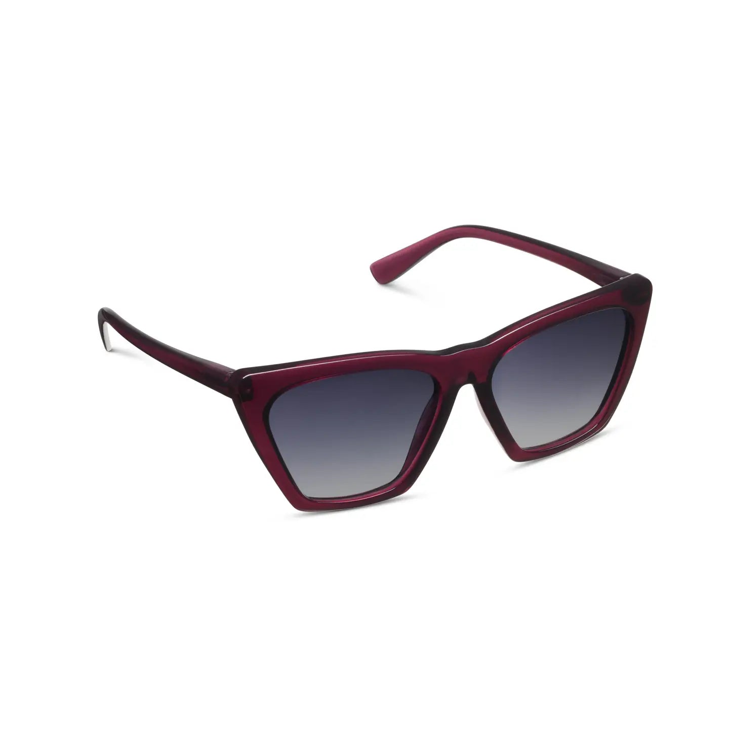 Peepers Fiji Polarized Sunglasses in Dark Cherry