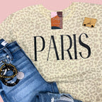 Leopard Paris Tee