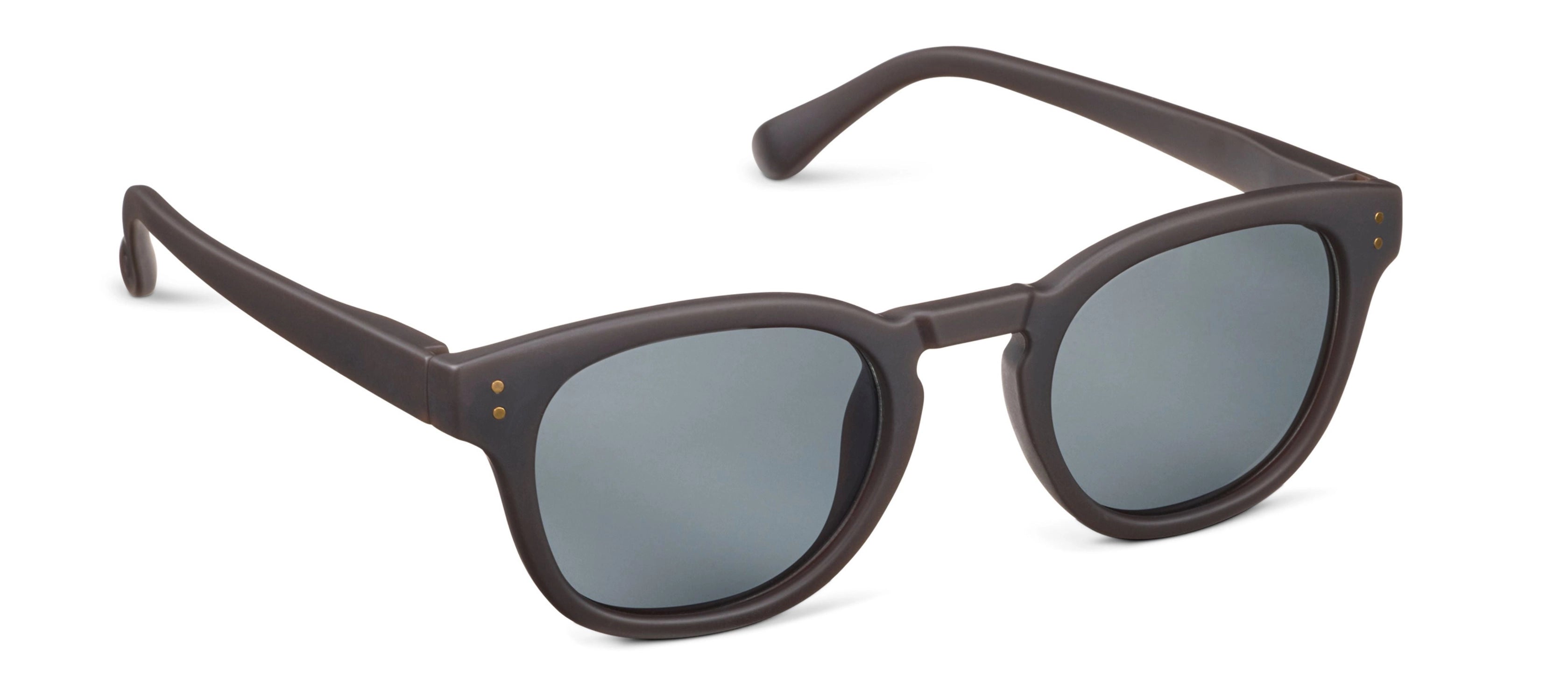 Peepers Gus Polarized Sunglasses in Coffee
