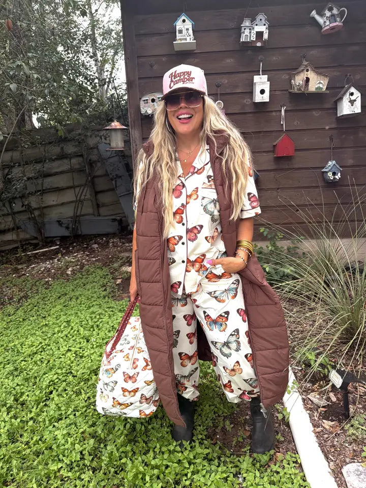 Butterfly Luxe Pajama Set