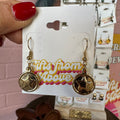 Gold Dangle Star Earrings