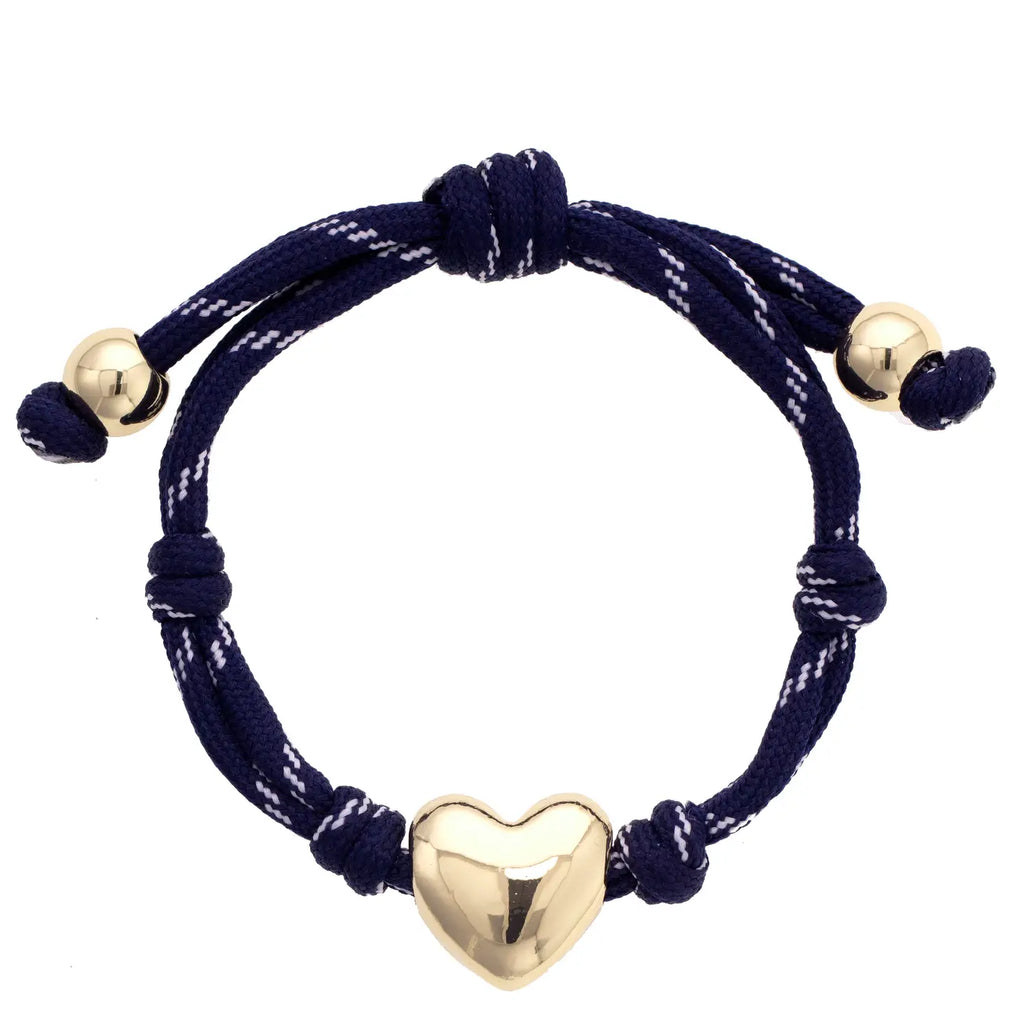 Blaine Puffy Heart Paracord Bracelet