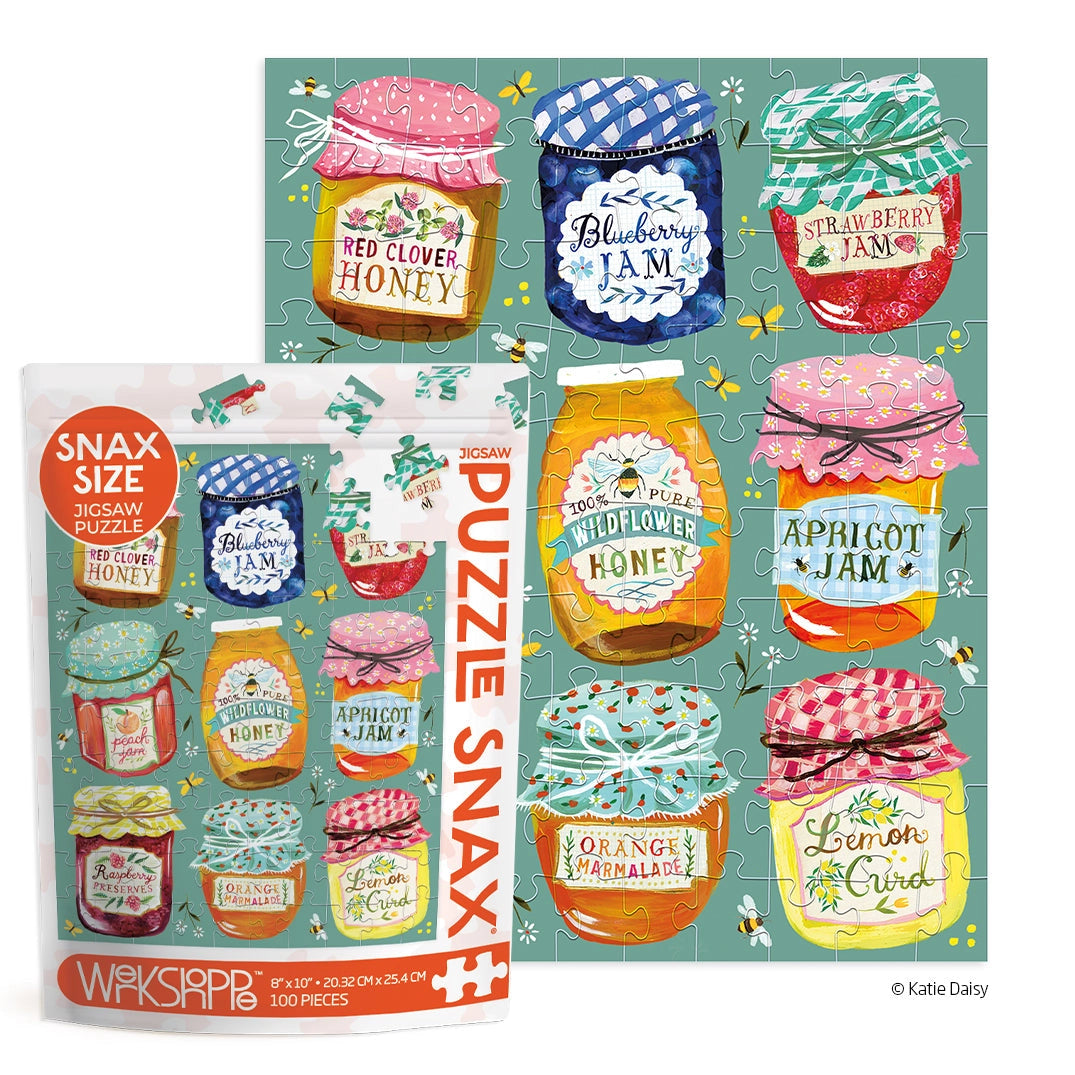 Jam & Honey 100 Piece Puzzle Snax