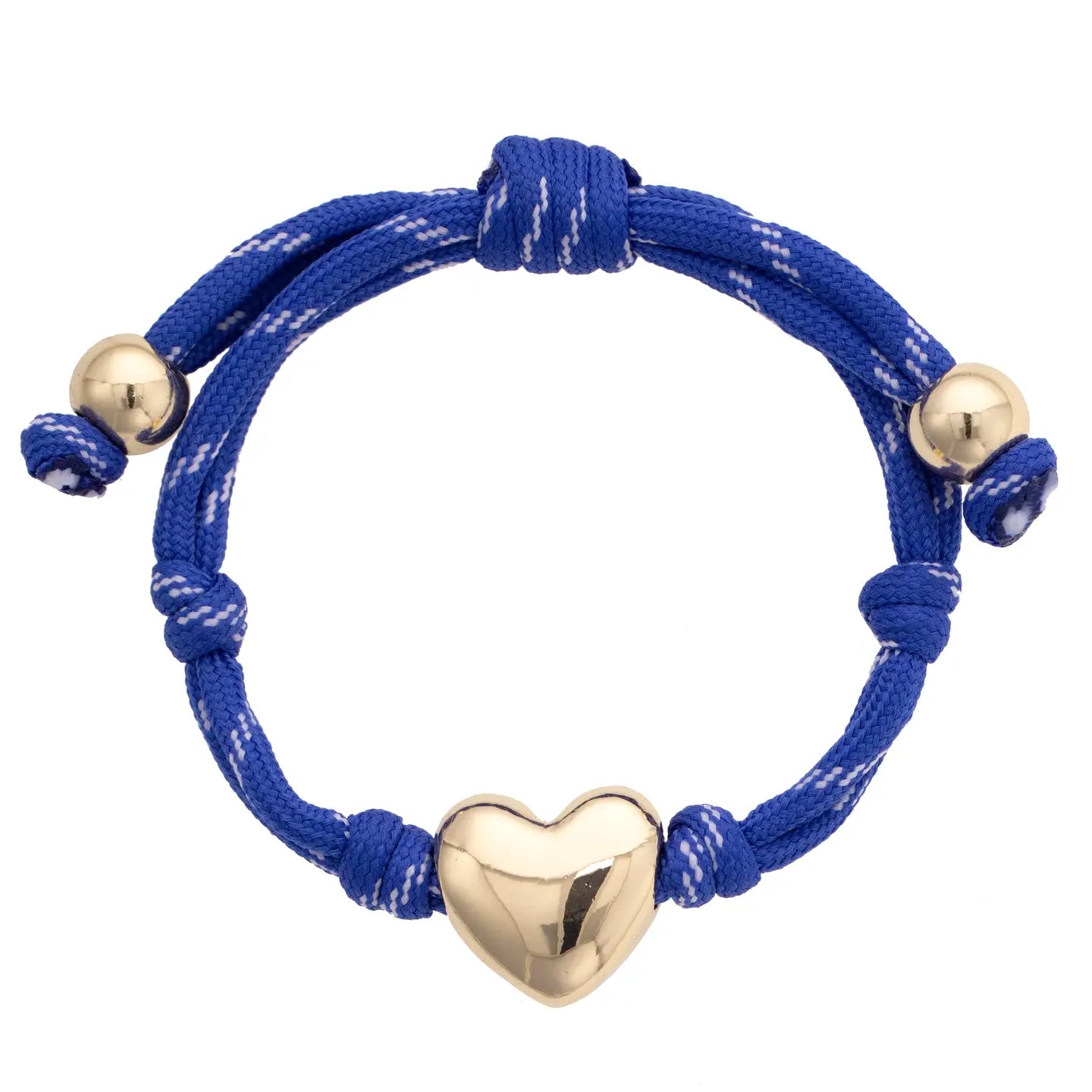 Blaine Puffy Heart Paracord Bracelet