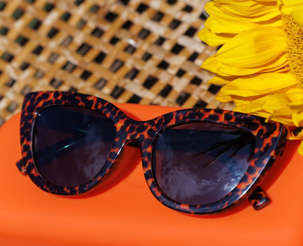 Peepers Capri Polarized Sunglasses in Leopard Tortoise