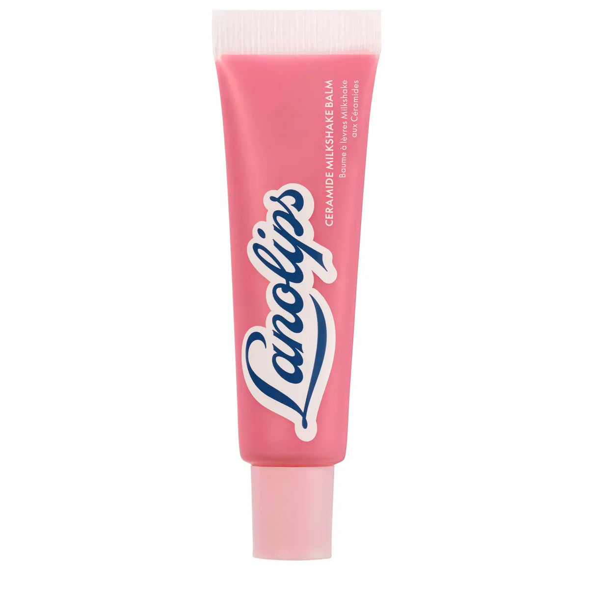 Lanolips Ceramide Milkshake Balm in Strawberry Bubble