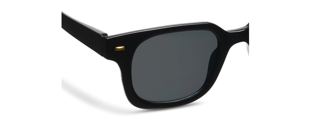 Peepers Clubhouse Polarized Sunglasses in Black