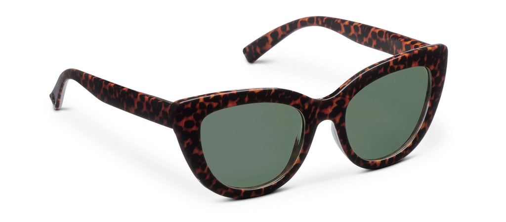 Peepers Capri Polarized Sunglasses in Leopard Tortoise