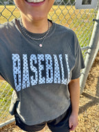 Polka Dot Baseball Tee