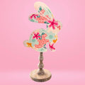 Floral Bunny Decorative Topper
