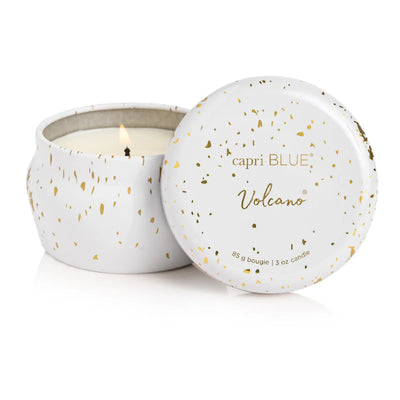 Volcano Glimmer Mini Tin Candle by Capri Blue