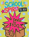 School Spirit Graphic Tee Box