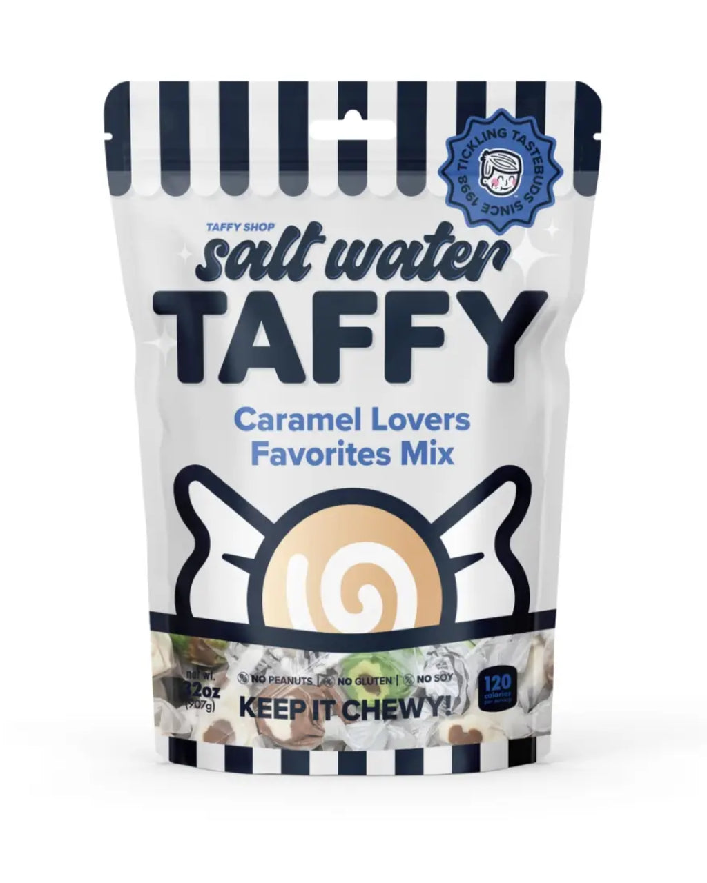 Caramel Lovers Favorites in Taffy Shop