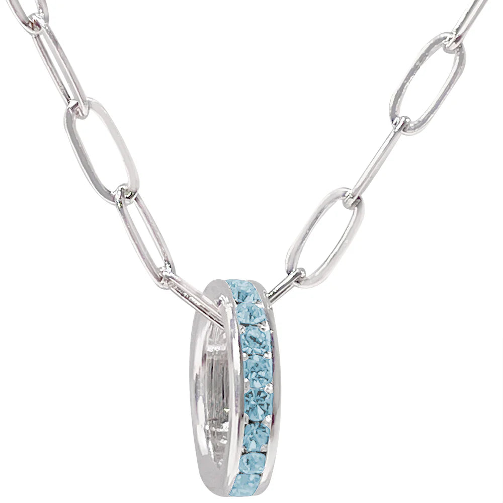 Maya J Birthstone Charms for Necklaces